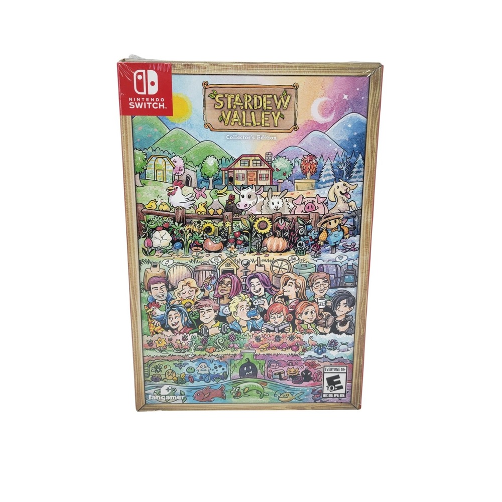 Stardew Valley Collector's Edition Nintendo Switch Sealed New Fangamer 2020